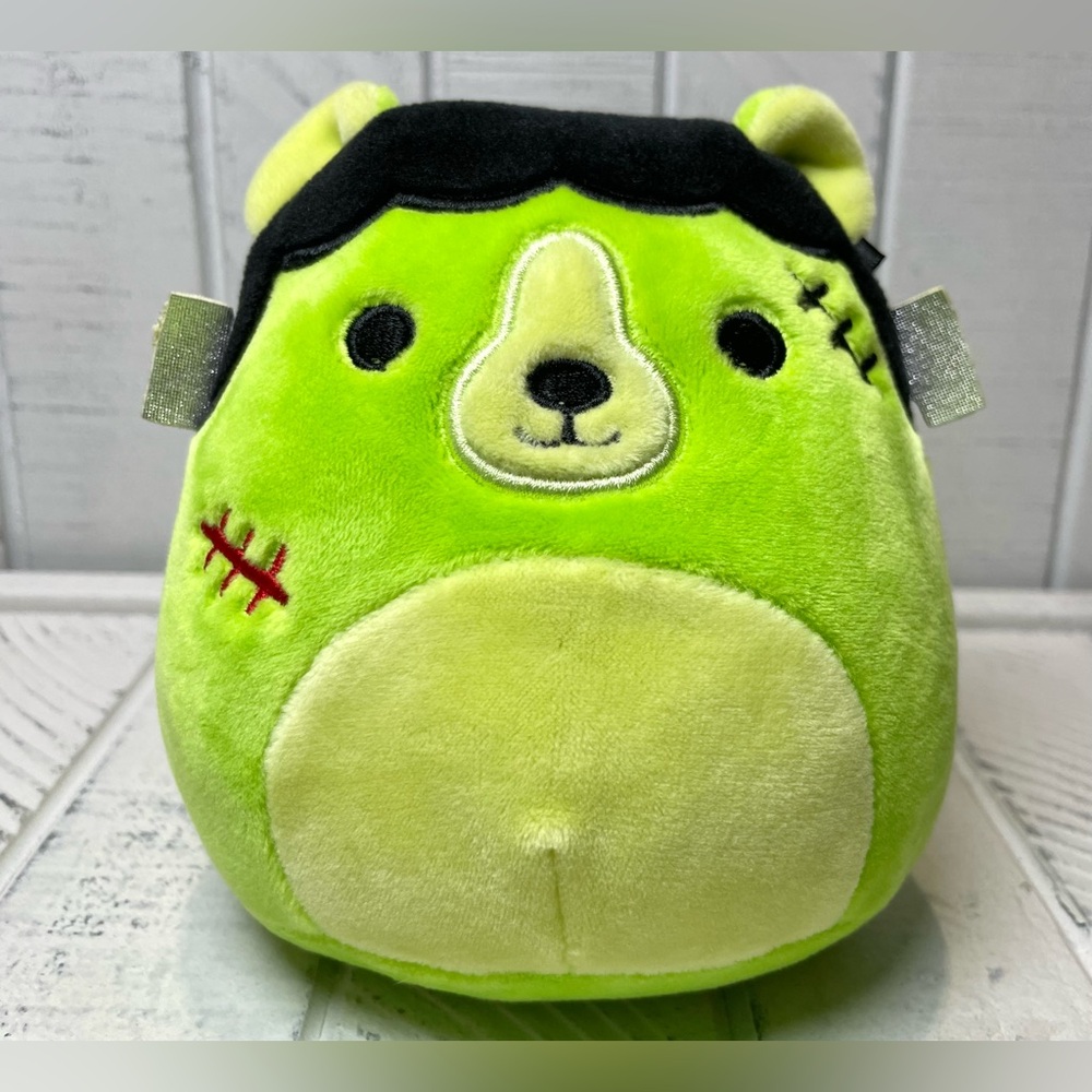 Squishmallow Halloween 5” Frankenstein Bear Plush Collectible